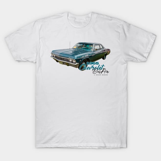 1965 Chevrolet Bel Air 2 Door Sedan T-Shirt by Gestalt Imagery